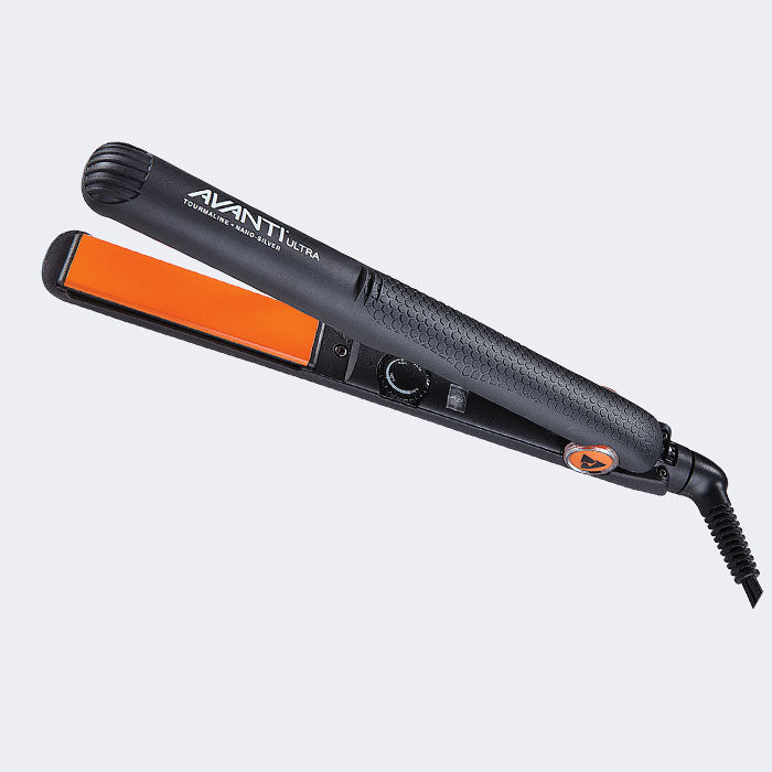 AVANTI ULTRA Nano-Silver Tourmaline & Ceramic 1" Flat Iron - AV-GTL2C